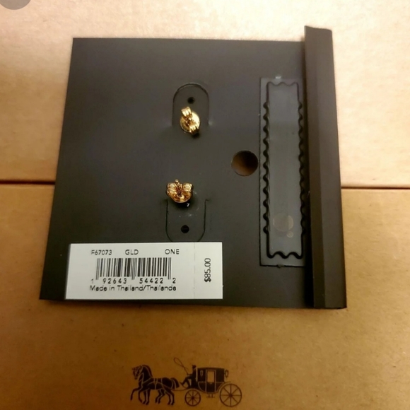 Coach Earrings - Picture 2 of 3